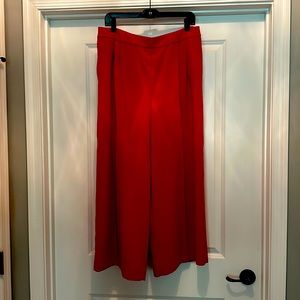 JCrew wide leg cropped pant